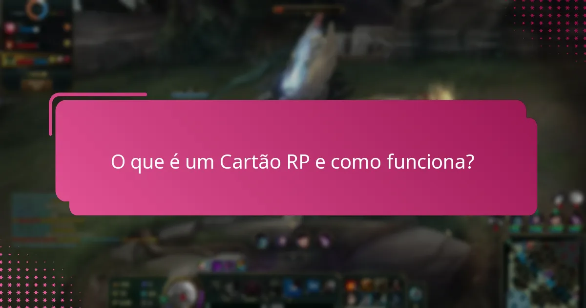Quais são as experiências dos utilizadores com os Cartões RP?