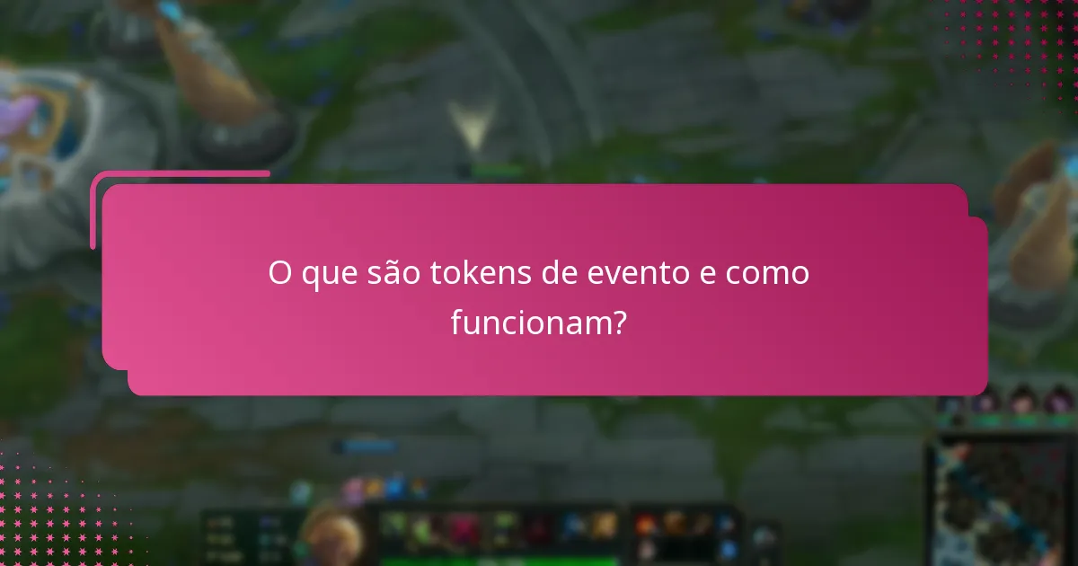 Como posso proteger as minhas contas associadas a tokens de evento?