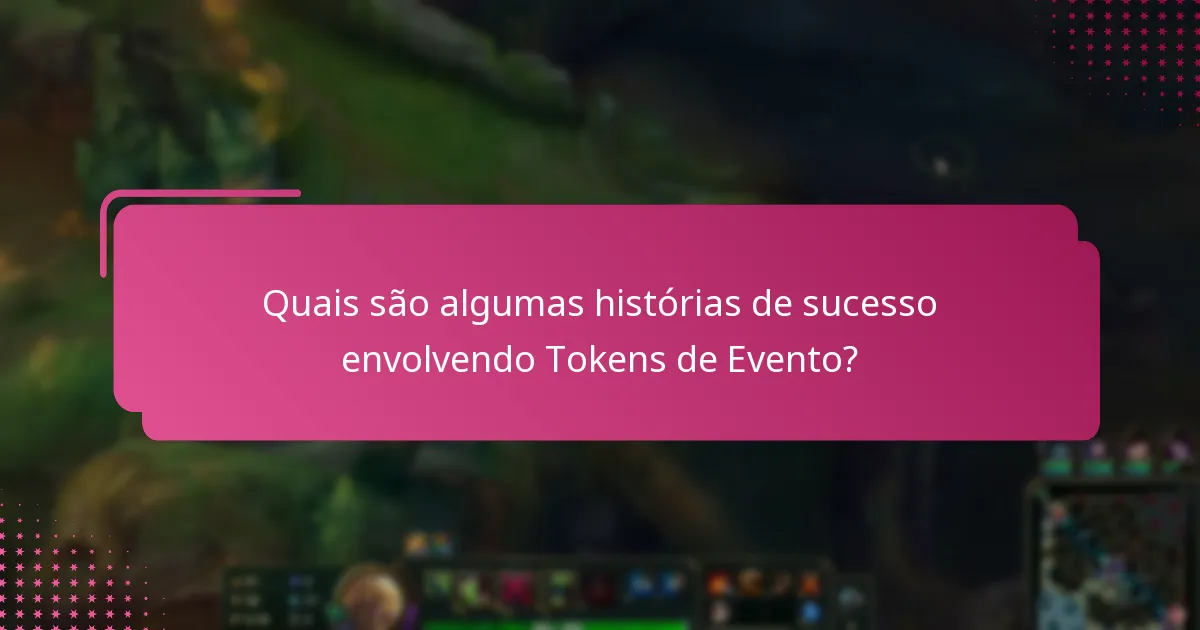 Como os Tokens de Evento se comparam a outras soluções de envolvimento?