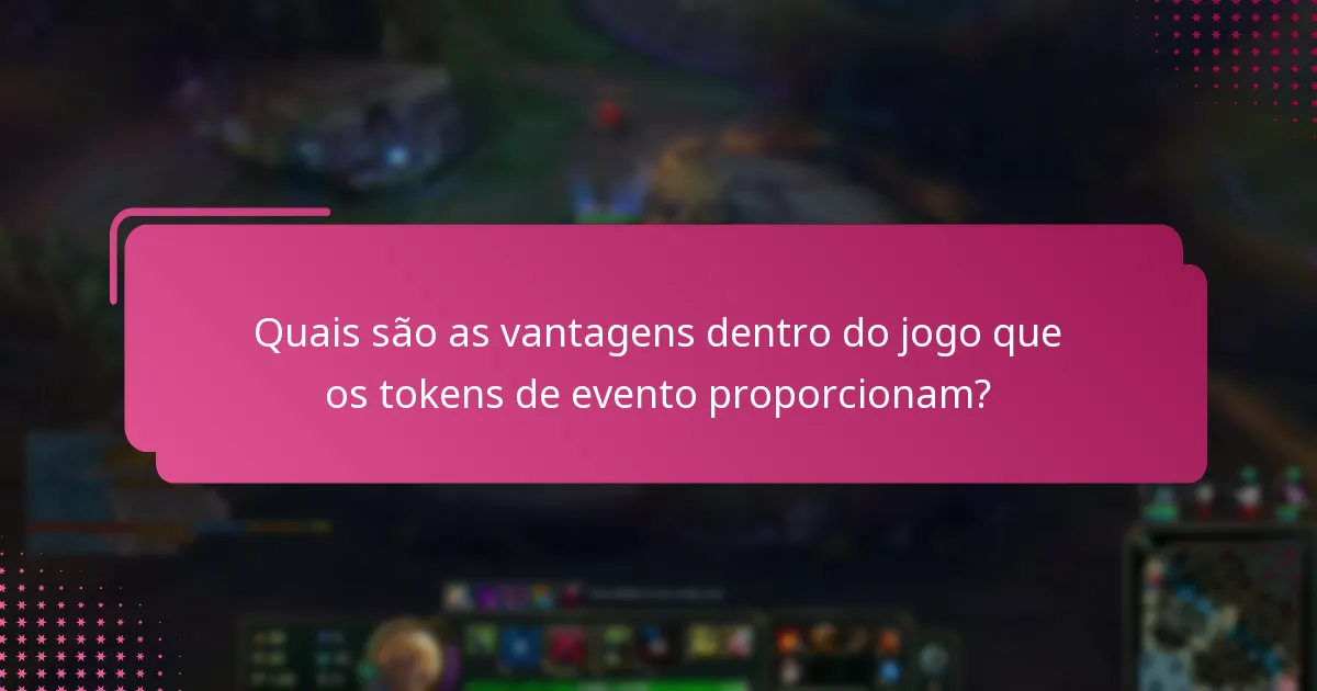 Como os tokens de evento se comparam a outras moedas dentro do jogo?